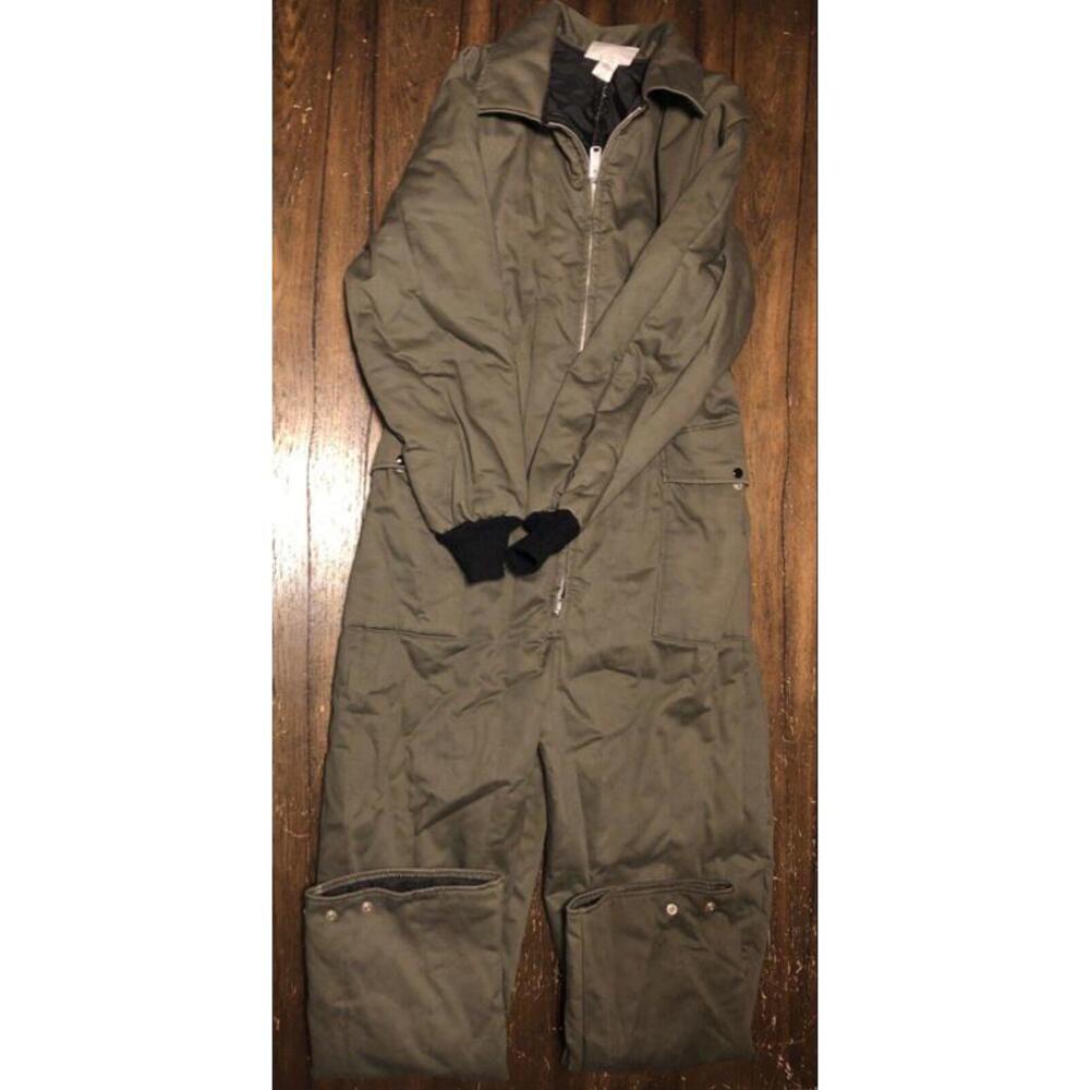 Vintage Men’s Coveralls Size Large Dacron Hollofil 808 Polyester Made in USA